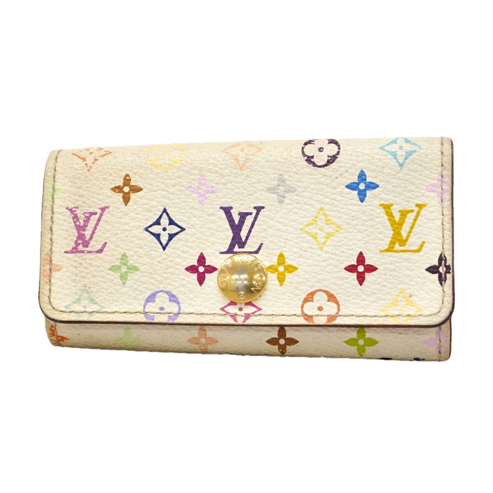 Louis Vuitton Accessories Key Case Monogram Multicolor Multicles 4 M93731 Bla...